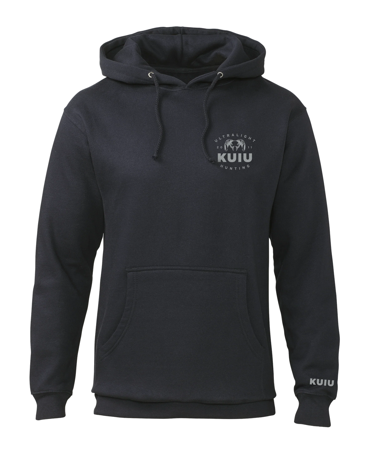 KUIU Ultralight Chest Logo Hoodie | Navy