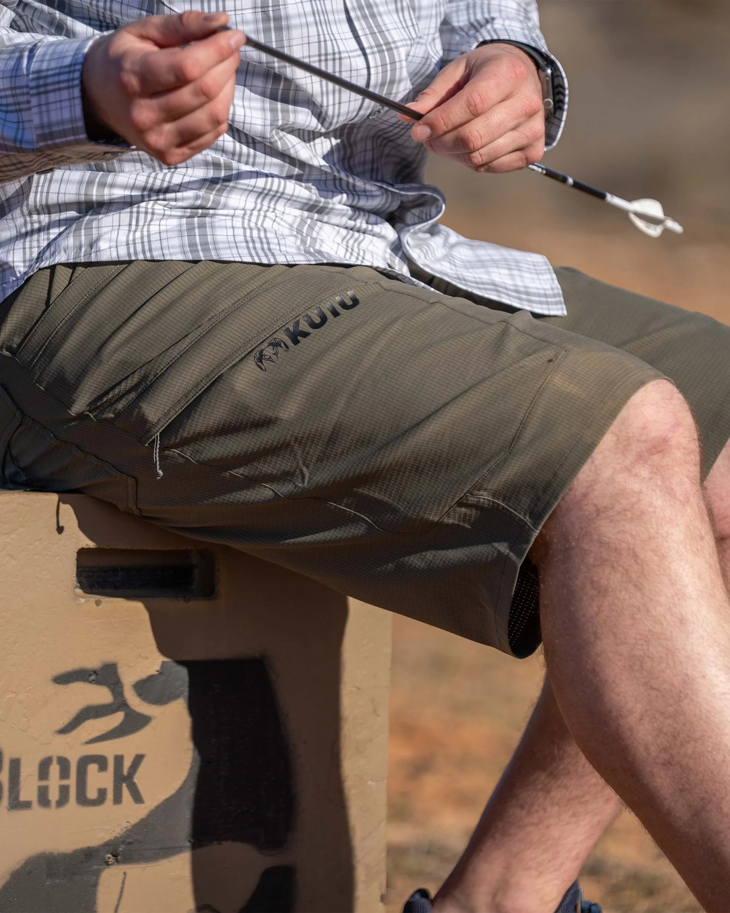 Tiburon 13″ Short | Stone