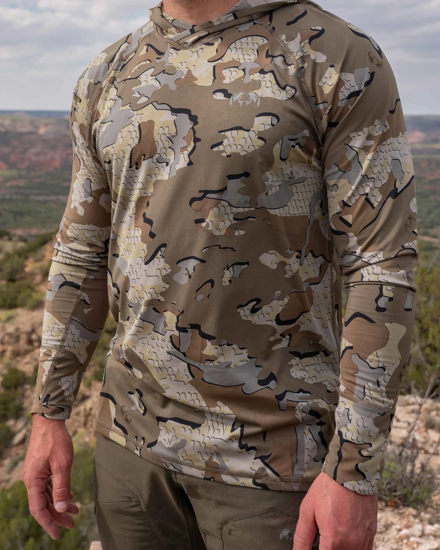 Gila LS Hoodie Gritstone | Dune Gritstone