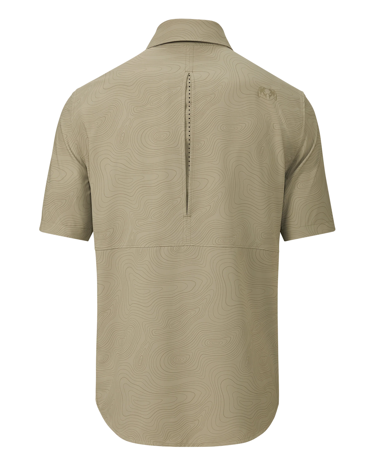 Mesa Vented SS Snap Shirt Topo | Bone Topo Print