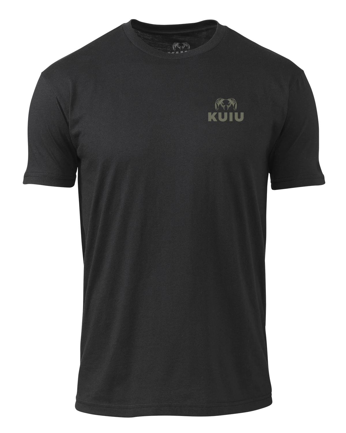 KUIU Solid Flag Fade T-Shirt | Black