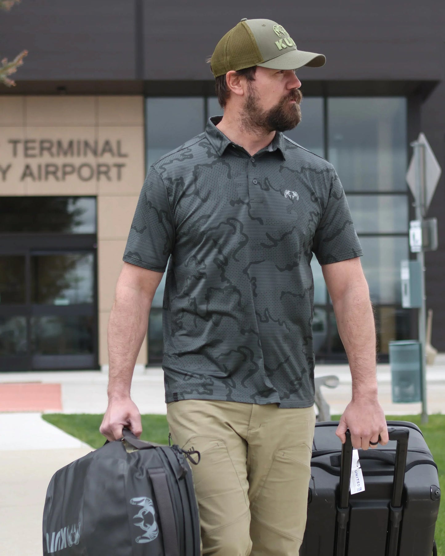 KUIU Performance Polo | Dark Sage