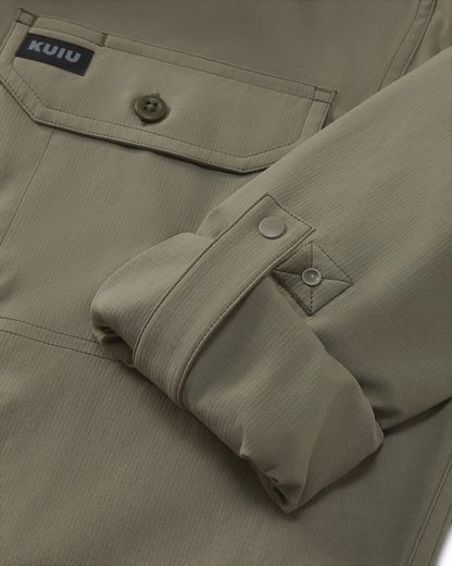 Gauge LS Work Shirt | Asphalt