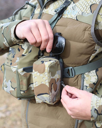 PRO G3 Bino Harness Accessory Pocket | Ash