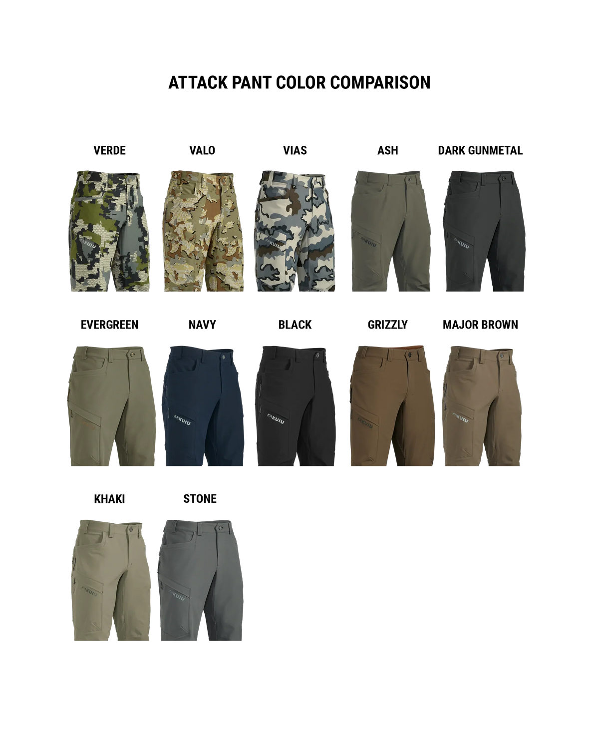 Attack Pant | Grizzly