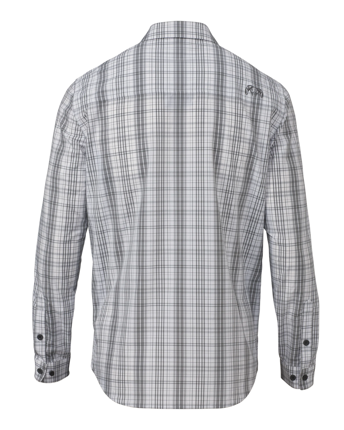 Borrego LS Shirt | Granite Plaid
