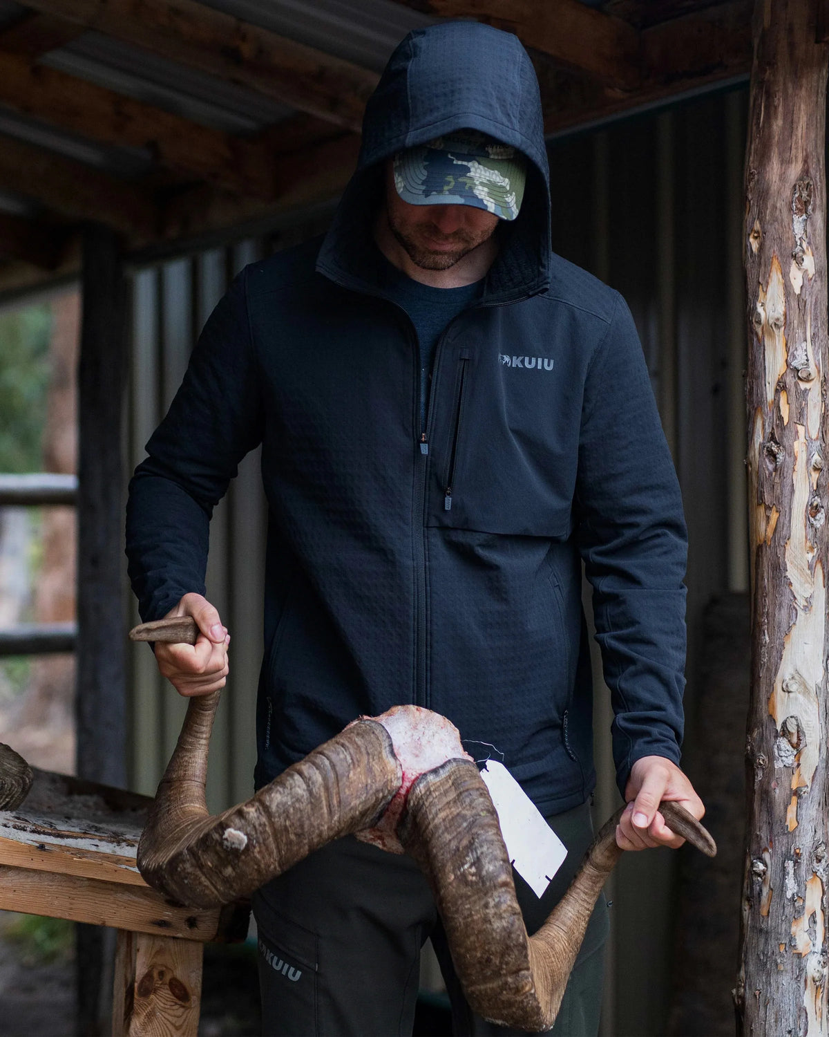 Blockfield Fleece Hoodie | Black