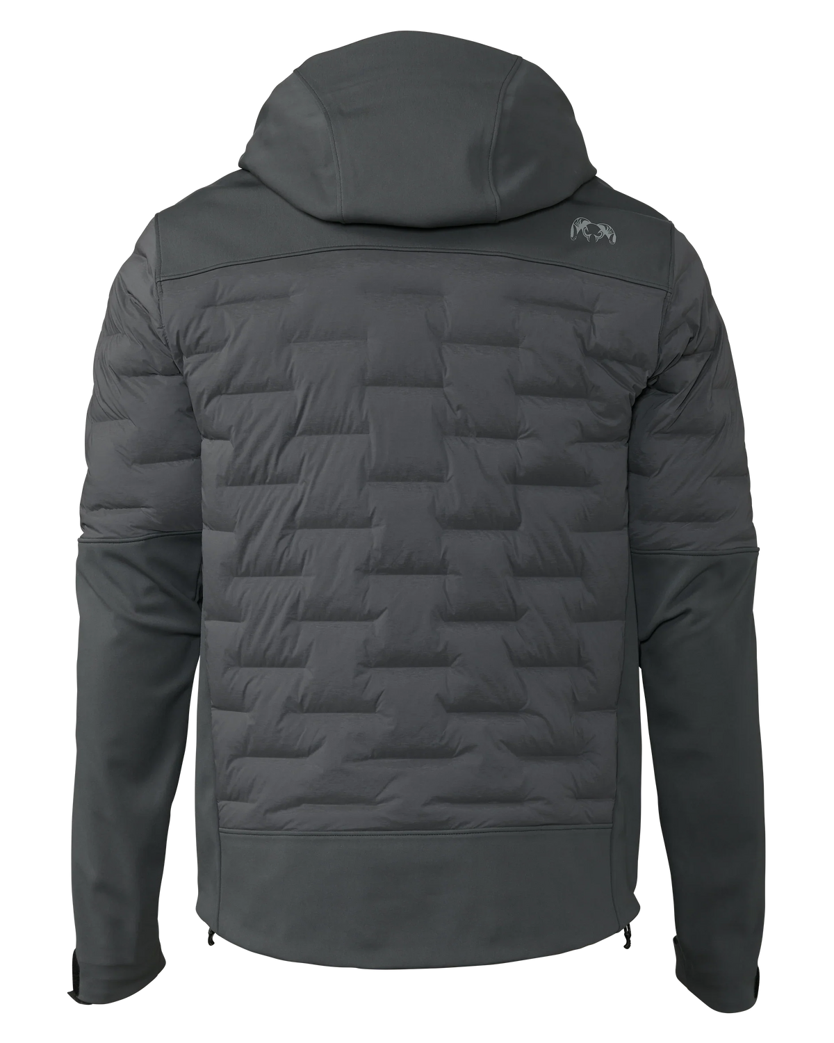 Axis Thermal Hybrid Hooded Jacket | Gunmetal