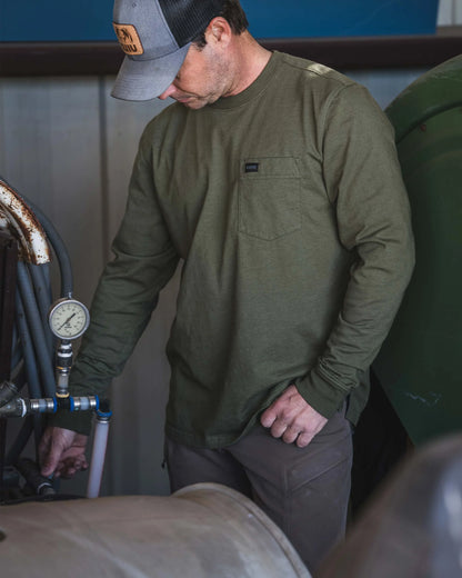 Workgrade LS Pocket Crew | Castle Rock