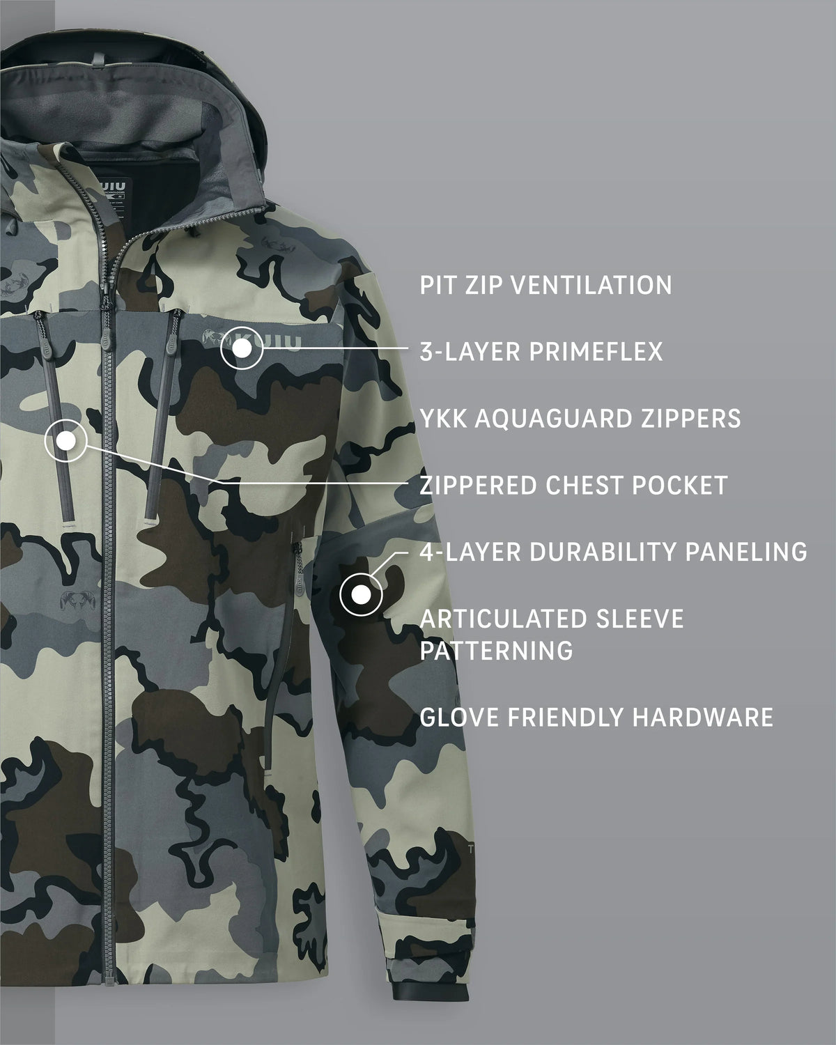 Yukon TR Rain Jacket | Vias