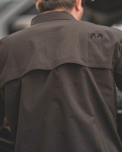Gauge SS Work Shirt | Khaki