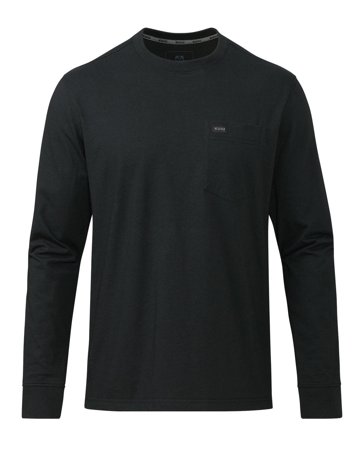 Workgrade LS Pocket Crew | Black