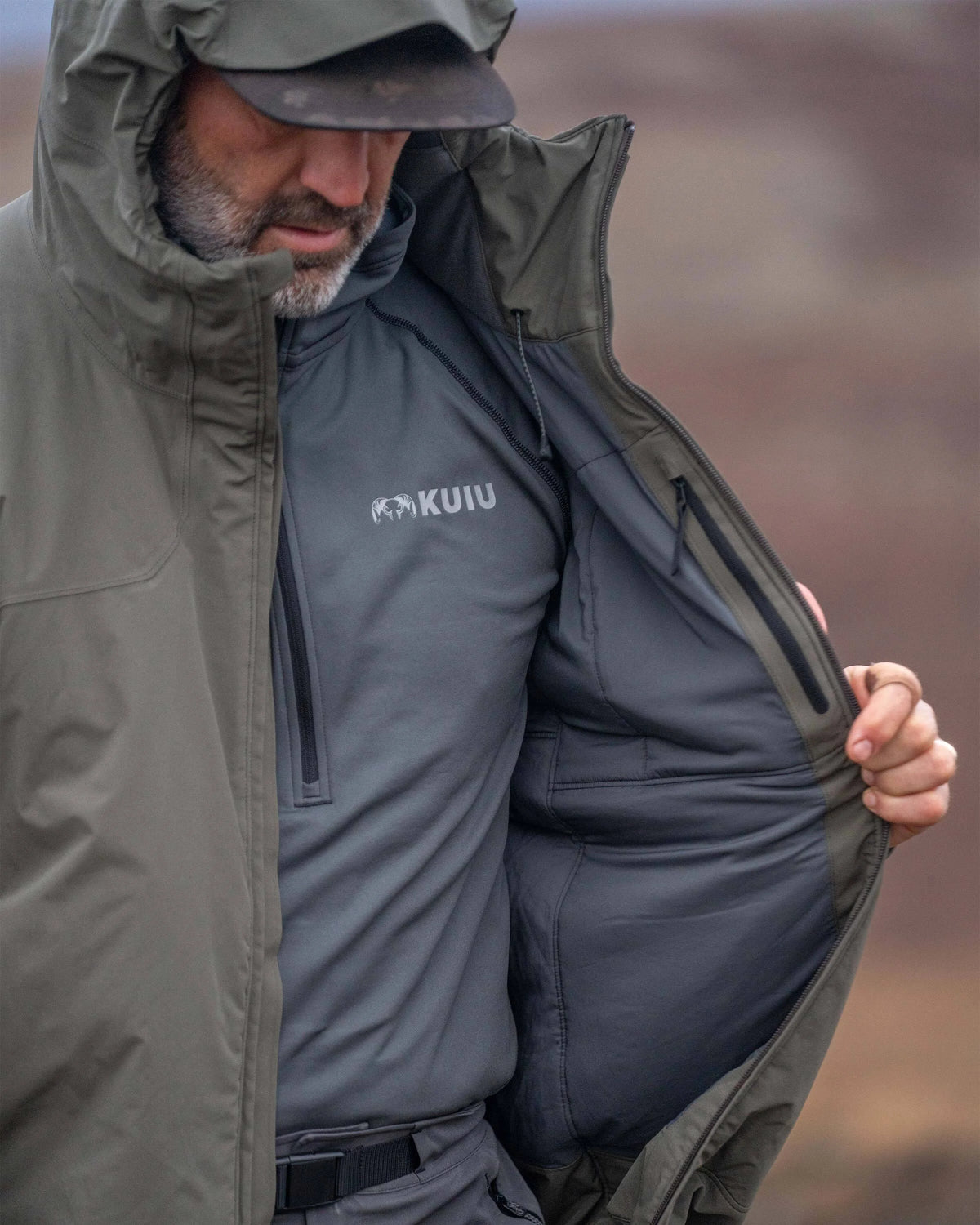 Mountain PRO Hooded Jacket | Ash
