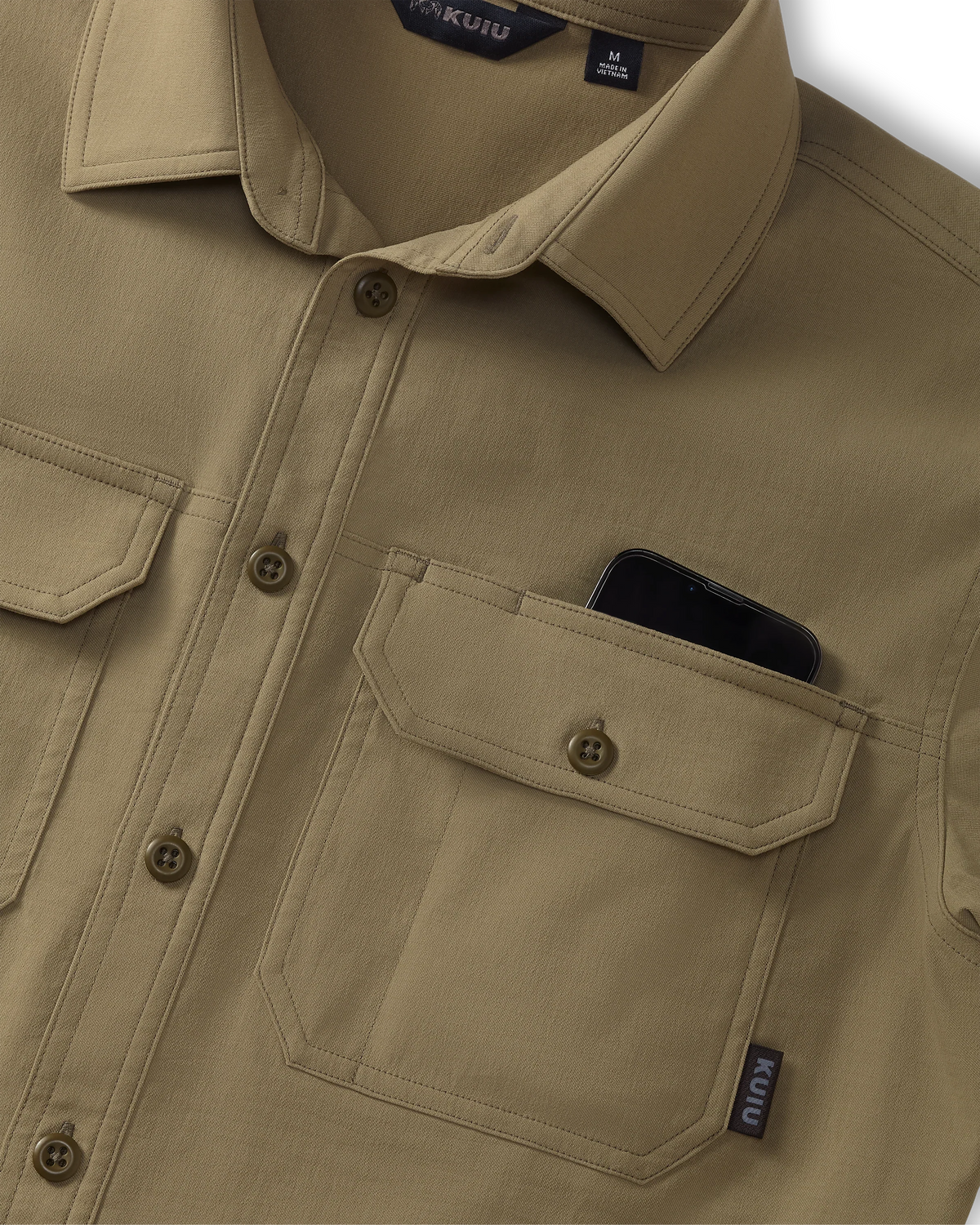 Motive SS Workgrade Shirt | Khaki