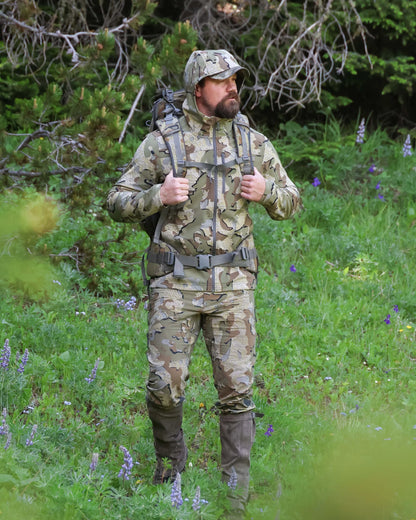Alpine Hooded Jacket | Steel Blue