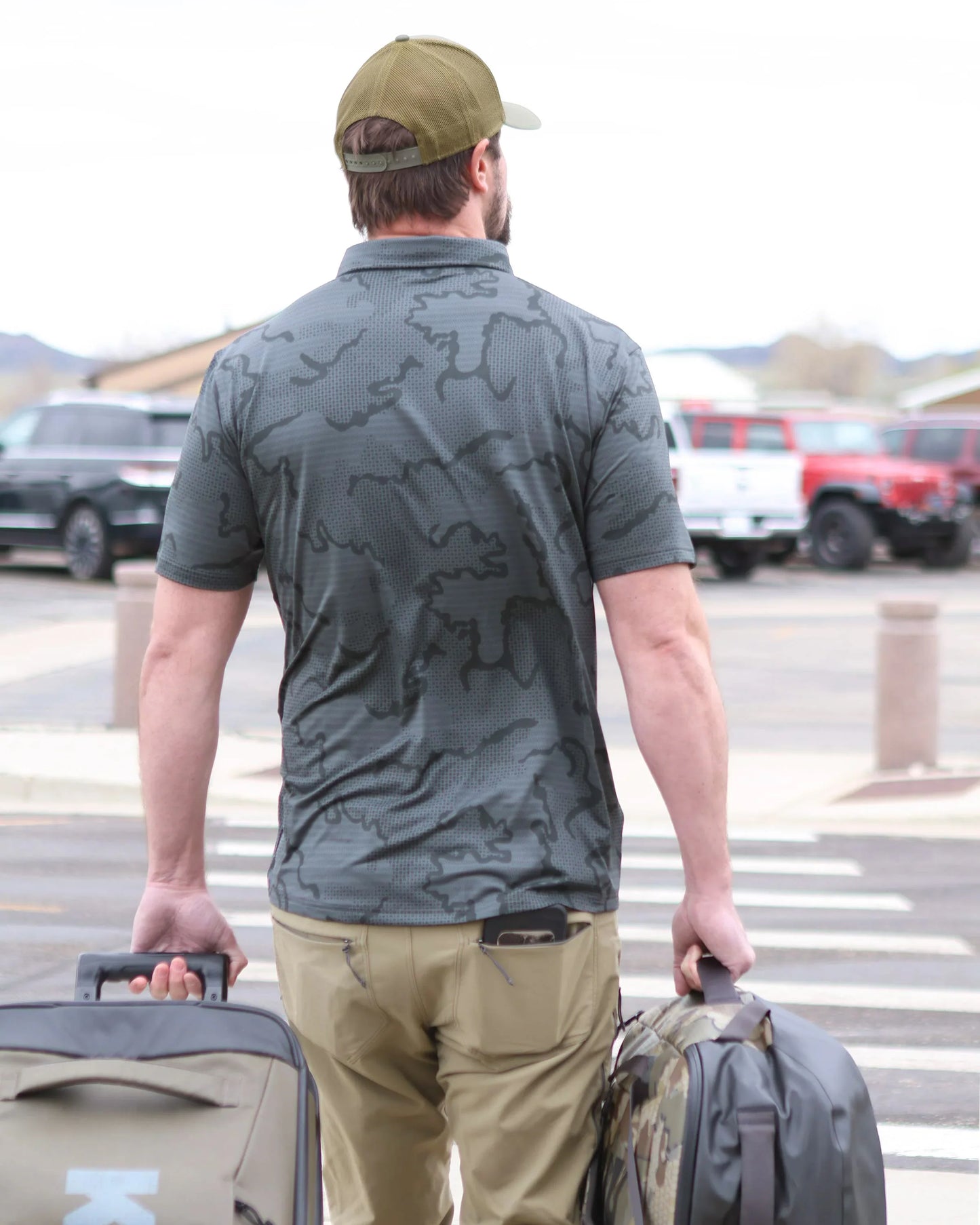 KUIU Performance Polo | Dark Sage Tonal