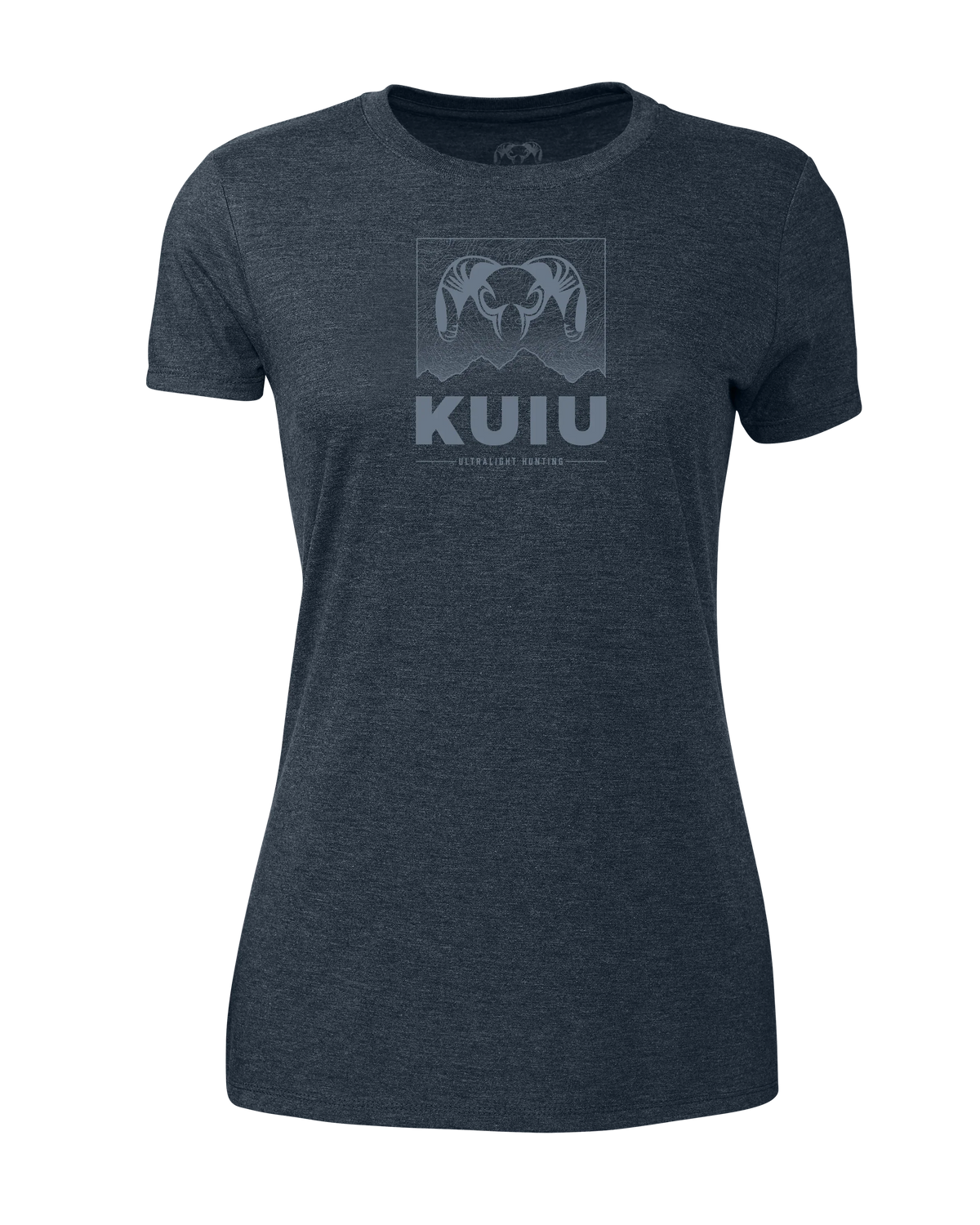Women's Topo Mountain T-Shirt | Midnight Navy