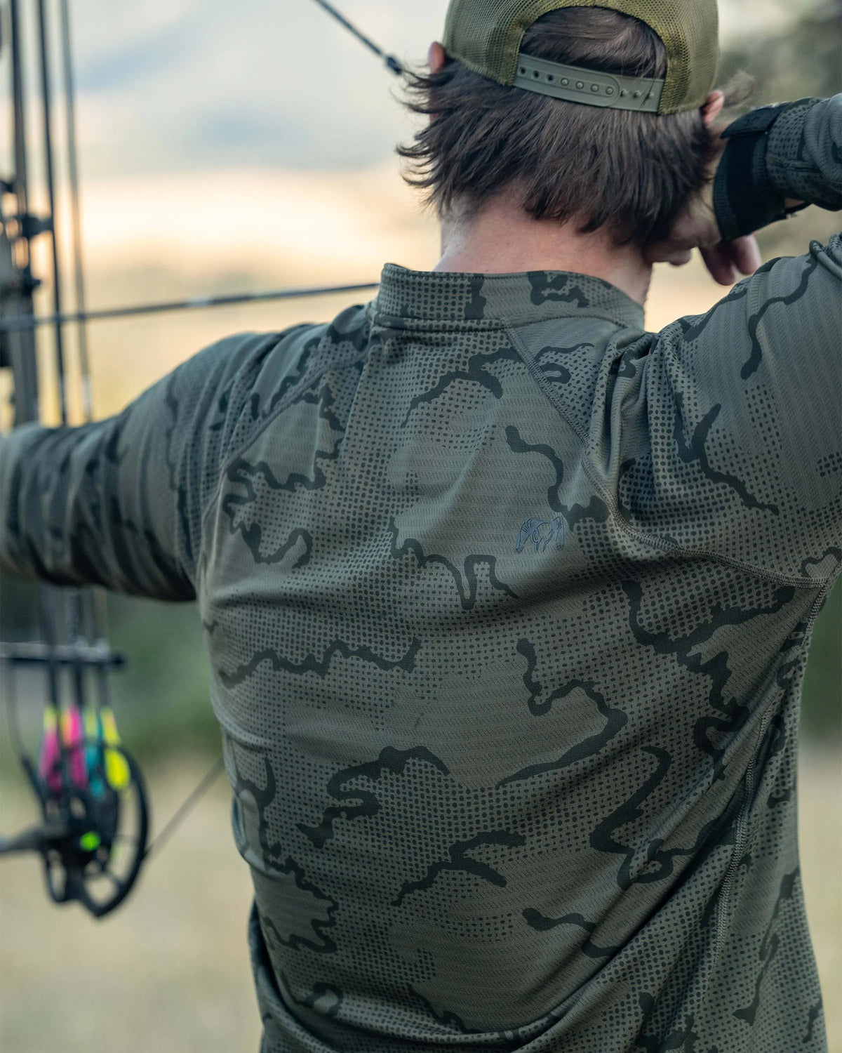 Ridgepoint Fleece Henley | Coyote Brown Tonal