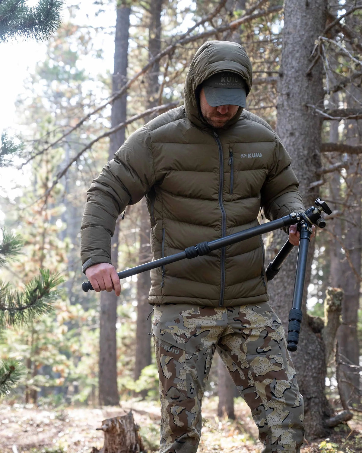 Super Down PRO Hooded Jacket | Gunmetal