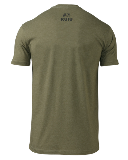 KUIU Here to Hunt Fade T-Shirt | Military Green