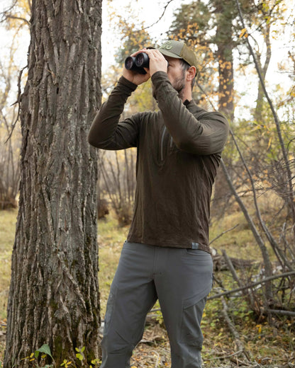 ULTRA Merino 145 Zip-T Hunting Shirt | Ash