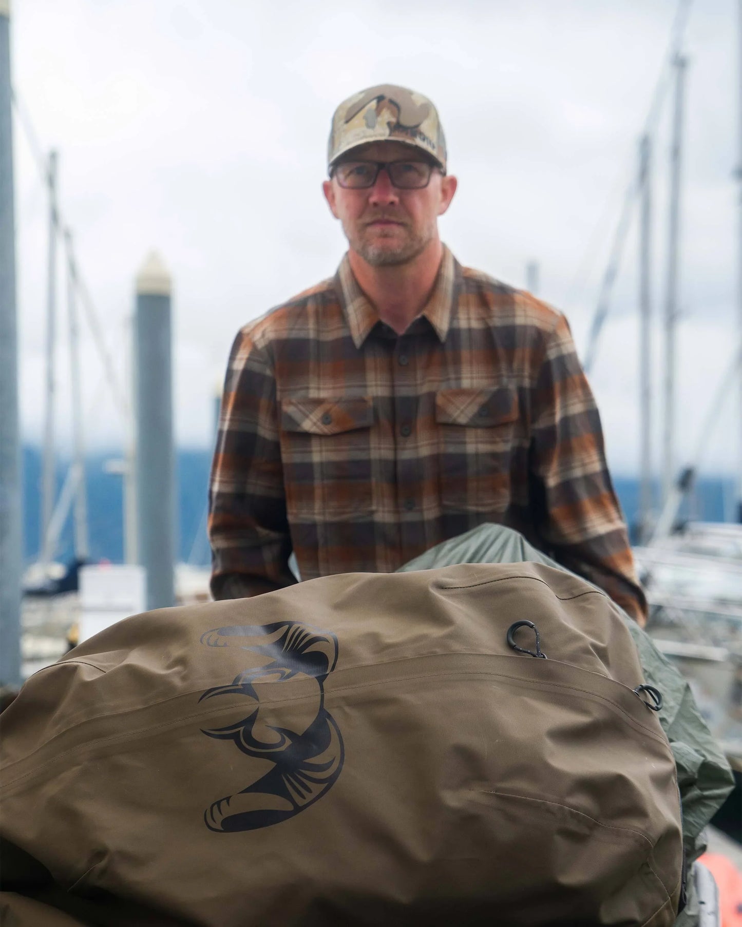 Field Flannel Shirt | Saddle Blockline