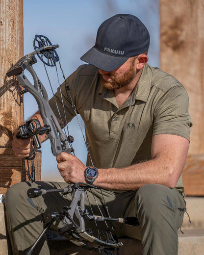 KUIU Performance Polo Topo | Slate Topo