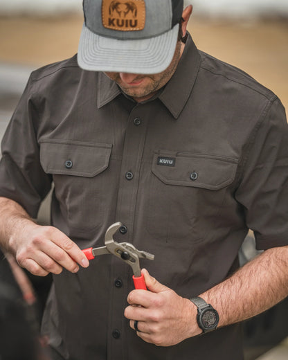 Gauge SS Work Shirt | Khaki